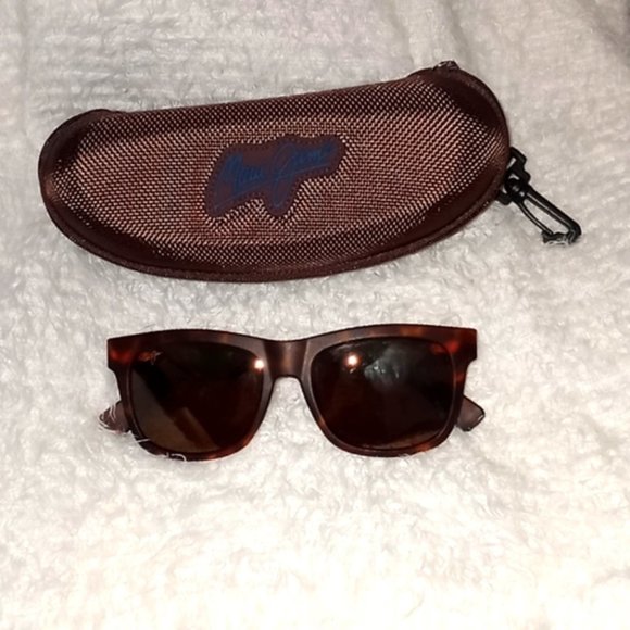 Maui Jim Accessories - Maui Jim Tortoise Shell Sunglasses with case